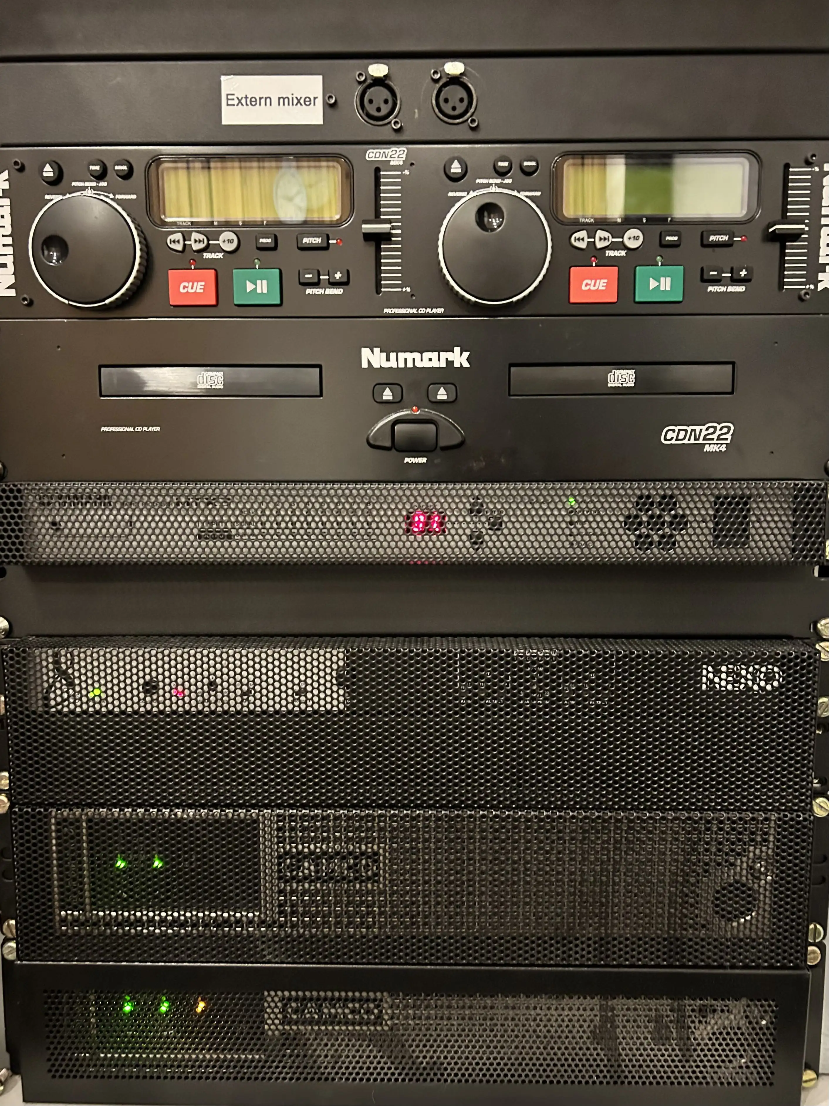 Ljudanläggning på ÅMUND